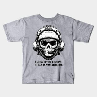 Taking Flying Lessons Kids T-Shirt